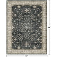 thumbnail image 2 of Hazo Haus Washable Black 6x8 Area Rug, 2 of 7