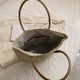 thumbnail image 3 of Bolsos de playa para mujer Bolso de hombro tejido de gran capacidad Bolso de compras Tote (Beige), 3 of 8