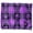 Purple Paw Buffalo Check, variant on GreaterGood Super Cozy Paw Print Fleece Throw Blanket Soft Warm Plush Lightweight 50x60 Rainbow Paws Design for Animal Lovers