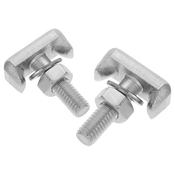 ibasenice 2Pcs Durable Stainless Steel Battery Cable Bolts T Shaped Universal Replacement for Suv Cars