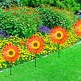thumbnail image 5 of FAMTKT Wind Spinners Outdoor for Yard and Garden, Large Wind Spinners Sunflower Windmill Bidirectional Outdoor Garden Spinners Windmills for Yard Decor Gifts, 5 of 7