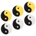 thumbnail image 3 of TEHAUX 6pcs Tennis Racket Dampener White Shock Absorption for Tennis Racket Accessories, 3 of 8