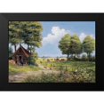 thumbnail image 2 of Withaar, Reint 18x14 Black Modern Framed Museum Art Print Titled - Farmhouse, 2 of 5
