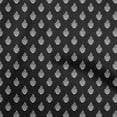 thumbnail image 1 of oneOone Cotton Poplin Black Fabric Block Craft Projects Decor Fabric Printed By The Yard 42 Inch Wide, 1 of 4