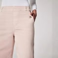 thumbnail image 4 of Pantalones acampanados con microcintura que combinan con todo, pantalones de traje casuales con colgante adelgazante para mujer, 4 of 6