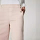 thumbnail image 5 of Pantalones acampanados con microcintura que combinan con todo, pantalones de traje casuales con colgante adelgazante para mujer, 5 of 6