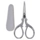 thumbnail image 1 of Tijeras de costura y bordado de acero inoxidable, pequeñas y prácticas herramientas para manualidades con funda protectora de cuero, color plateado, 1 of 14