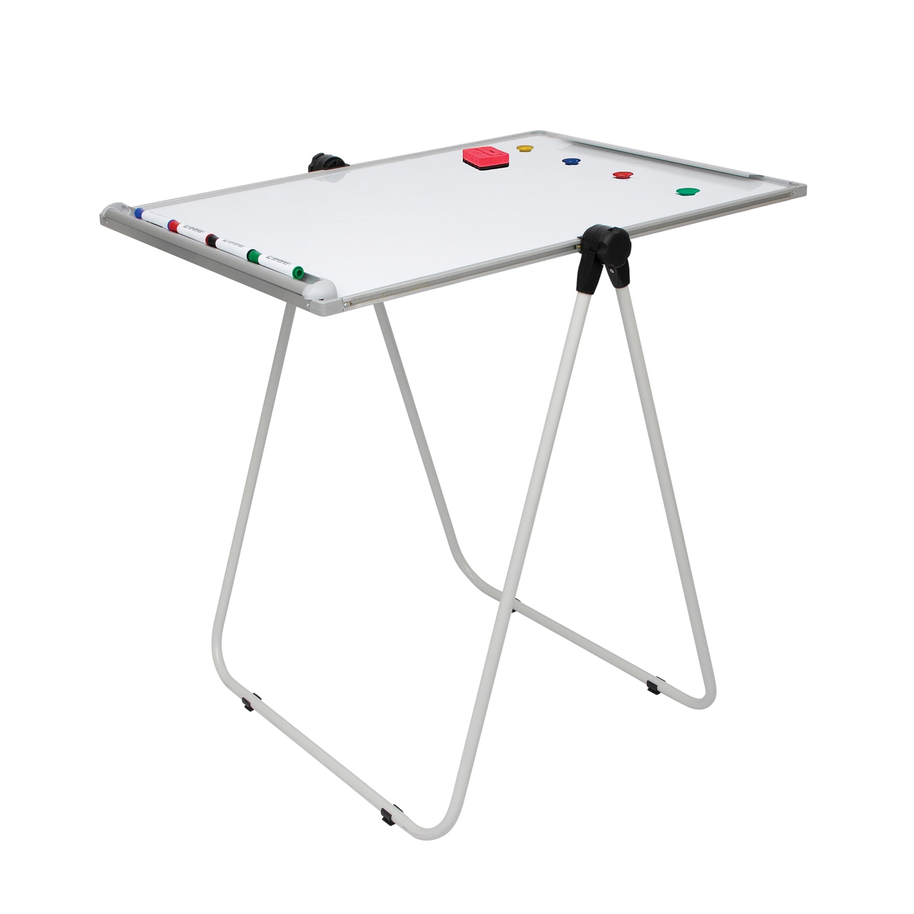 Charles Leonard Double Sided Magnetic Whiteboard Easel