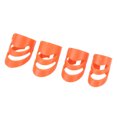 thumbnail image 4 of Guitar Finger Pick, 4pcs Perfect Fit Fingertip Picks Good Protection  For Bass Red, 4 of 8