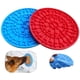 thumbnail image 1 of Alfombrilla antifugas para lamer perros con succión superpotente, alfombrilla de escape para gatos y perros para alimentación lenta, juguetes de distracción, alfombrilla de escape, 1 of 5