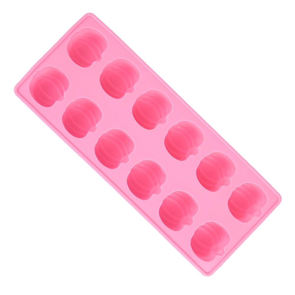 Moules En Silicone Halloween – Lot De 3 Moules Citrouille 3D (12 Cavités) – Cuisine Et Pâtisserie