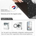 thumbnail image 4 of Yayeee Magnetic Dishwasher Cover for The Front Decoration Home Kitchen Machine Sticker Protector, Black Moon, 4 of 6