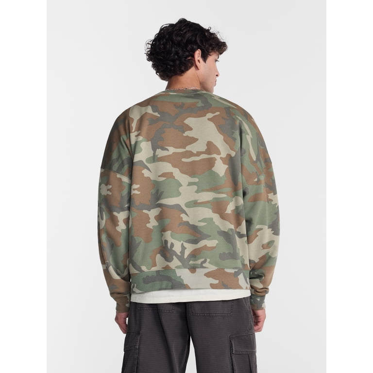 No Boundaries Men's Crewneck Fleece Sweatshirt photo 3