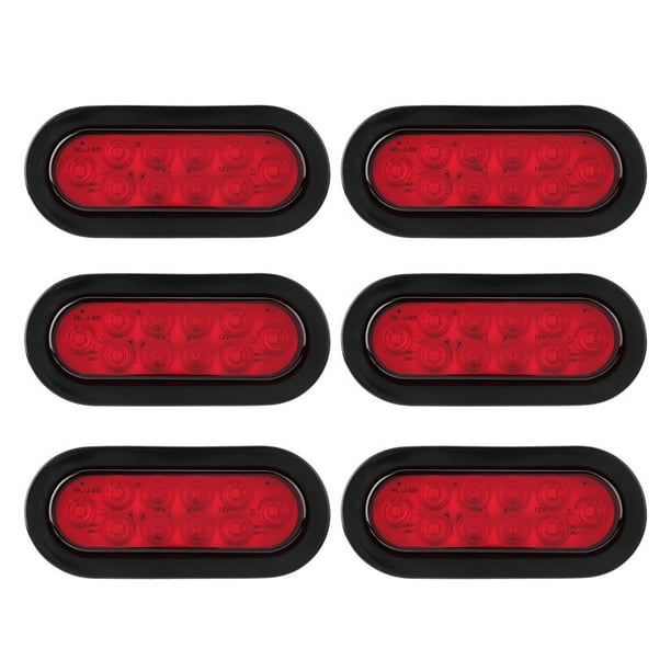 Luces laterales LED 6 piezas 12 V 10 LED Lámparas de remolque parada/giro/cola ANGGREK Otros