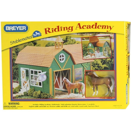 Breyer Stablemates Riding Academy Horse Barn Walmart Com