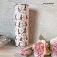 thumbnail image 5 of Christmas Gnome Tumbler - 20Oz Stainless Steel Coffee Cups Insulated Travel Tumbler for Hot and Cold Drinks - Travel Tumbler Holiday Santa Claus Coffee Cup Gift ​for Xmas Party Favor, 5 of 6