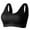 A31010-Black, variant on Seamless Mastectomy Bra Post surgery Bra with Pockets for Breast prosthesis Breast form Bralette Daily Bra Complexion L