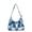 Blue, variant on Women's Canvas Patchwork Tote Bag – Fashionable Large Capacity Shoulder Bag