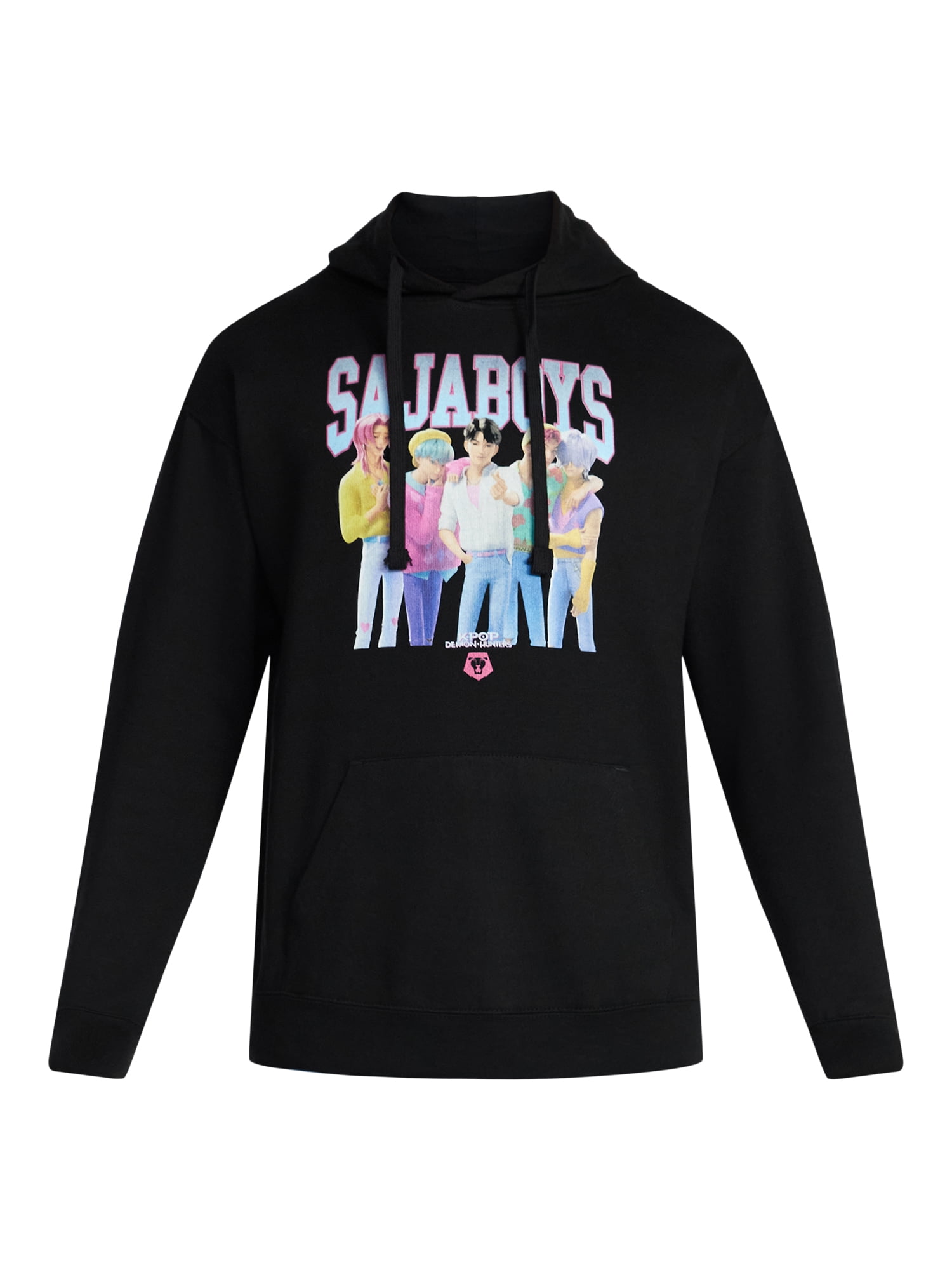 Netflix KPop Demon Hunters Men's and Big Men's Saja Boys Hoodie, Sizes S-3XL