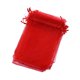 thumbnail image 4 of 50Pcs Jewelry Drawstring Pouches Candy Storage Bag Gift Candy Favor Gauze Storage Packing Bags Wedding Party Supplies Decor(Red), 4 of 5