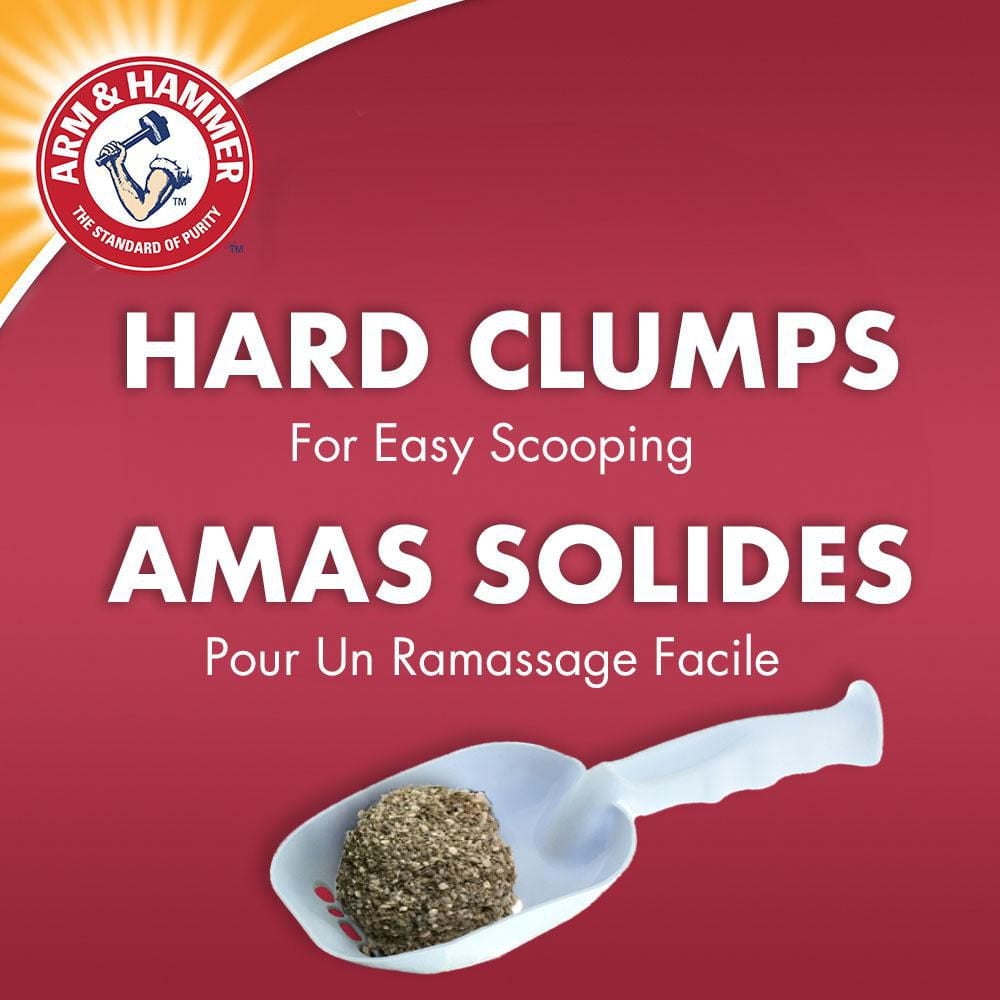 Arm & Hammer Double Duty Advanced Odour Control Clumping Cat Litter, 18 kg, 18 kg