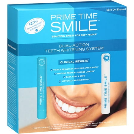 Prime Time Smile Dual-Action Teeth Whitening System