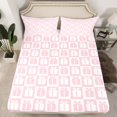 thumbnail image 2 of Feelyou 4-Piece Kids Xmas Gifts Full Sheet Set, Black Red Christmas Plaid Bedding, 2 of 7