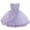 Purple, variant on Baby Girl Christening Baptism Gown Flower Embroidery Tutu Dress Special Occasion Pink 6-12 Months