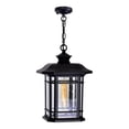 thumbnail image 1 of CWI Lighting Blackburn 1 Lumière Pendentif Extérieur Noir, 1 of 2