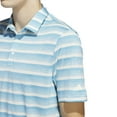 thumbnail image 3 of Men's adidas Two Color Stripe Golf Polo Color: Red Size: XXL, 3 of 5