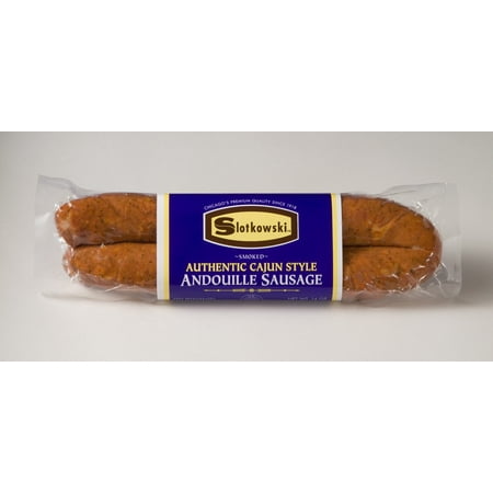 Slotkowski Authentic Cajun Style Andouille Sausage, 14 Oz. - Walmart.com