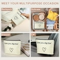 thumbnail image 6 of Unique Bargains Sister Makeup Bag Love You Big Sis Gift Organizer Bag Sisters Gift Idea Presents for Women Best Friend, 6 of 7