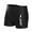 Black, variant on Mens Swimming Trunks Men's Stripe Sexy Nylon Breathable Bulge Briefs Swimming Trunks Swim Cap Suit