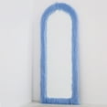 thumbnail image 5 of Melodieux 24"x 63" Arched Full Length Mirror with Stand Light Blue Fur Framed Floor Mirror, 5 of 6