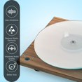 thumbnail image 2 of Tapete Acrílico Transparente Antiestático Reductor de Ruido para Reproductores de Discos de Vinilo d, 2 of 6