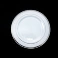 120 People Dinner Wedding Disposable Plastic Plates Silverware Silver ...