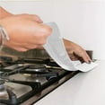 2PC Silicone Slit Strip Stove Slit Kitchen Oil Stain Silica Gel Seal