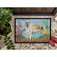 thumbnail image 3 of Carolines Treasures CK1232JMAT Irish Wolfhound Printemps Tapis Intérieur Ou Extérieur - 24 x 36 Po., 3 of 4