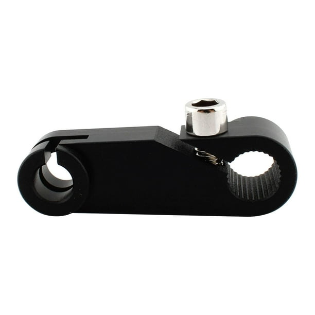 Tire del brazo del cable del embrague, aleación de aluminio para el accesorio Yfz450R Yfz450, reemplazo duradero Negro Baoblaze Tire del brazo del cable del embrague