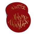 thumbnail image 1 of Inkdotpot Pack Of 100 Real Gold Foil Paper Tags Merry Christmas Favor Hang Tags, 1 of 6