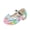 r-94Silver30, variant on Toddler Boy Girl Sandals Rainbow Colors With Rhinestone Bow Dress Shoes With Soft Sole Party Wear Hiking Sandals For Kids Sizes 4.5-5 Years