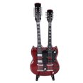 thumbnail image 3 of Mini Modelo de Guitarra, Mini Modelo de Instrumento de Guitarra Eléctrica, Guita de Ráfaga de Tabaco Tradicional para Casa de Mu?ecas EOTVIA NO, 3 of 6