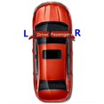 thumbnail image 4 of Car Front Windshield Water Collection Cap Cowl Wiper Seal Cover Deflector For Yaris 2012-2015, 4 of 5