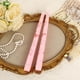 thumbnail image 1 of Pack de 2 velas románticas de varilla larga | Vela nupcial francesa impresa | Cera inodora, artesanal | Decoración de cumpleaños y fiestas con estampados coloridos | Largo Ardor | Ecológico, 1 of 8