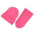 thumbnail image 4 of Sonducket Nuevos sombreros de invierno para mujer, gorros para niñas, gorro de punto sólido bonito, gorros de otoño para niñas, gorros, gorro Sombreros rosa, 4 of 4