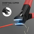 thumbnail image 3 of Nail Clippers for Thick Nails DUAIU Toenail Clippers Wide Jaw Nail Cutter Heavy Duty Nail Clipper Sharp Curved Toe Nail Clippers for Men and Women,Red, 3 of 6