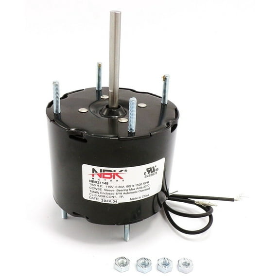 D125 Multi Purpose Fan Motor 115v/60hz | Exact Fit Replacement for Fasco Part# D125 | Sharptek Supply OEM