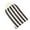 Black, variant on Round Cake Exfoliating Bath Towel with Back Scrubbing Mud for Body Cleaning