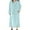 Sky Blue, variant on Bovxnpu Nightgown for Women, Women's Robe Bathrobe Long Keep Warm Long Sleeve Pajamas With Pockets Sleepwear Loungewear