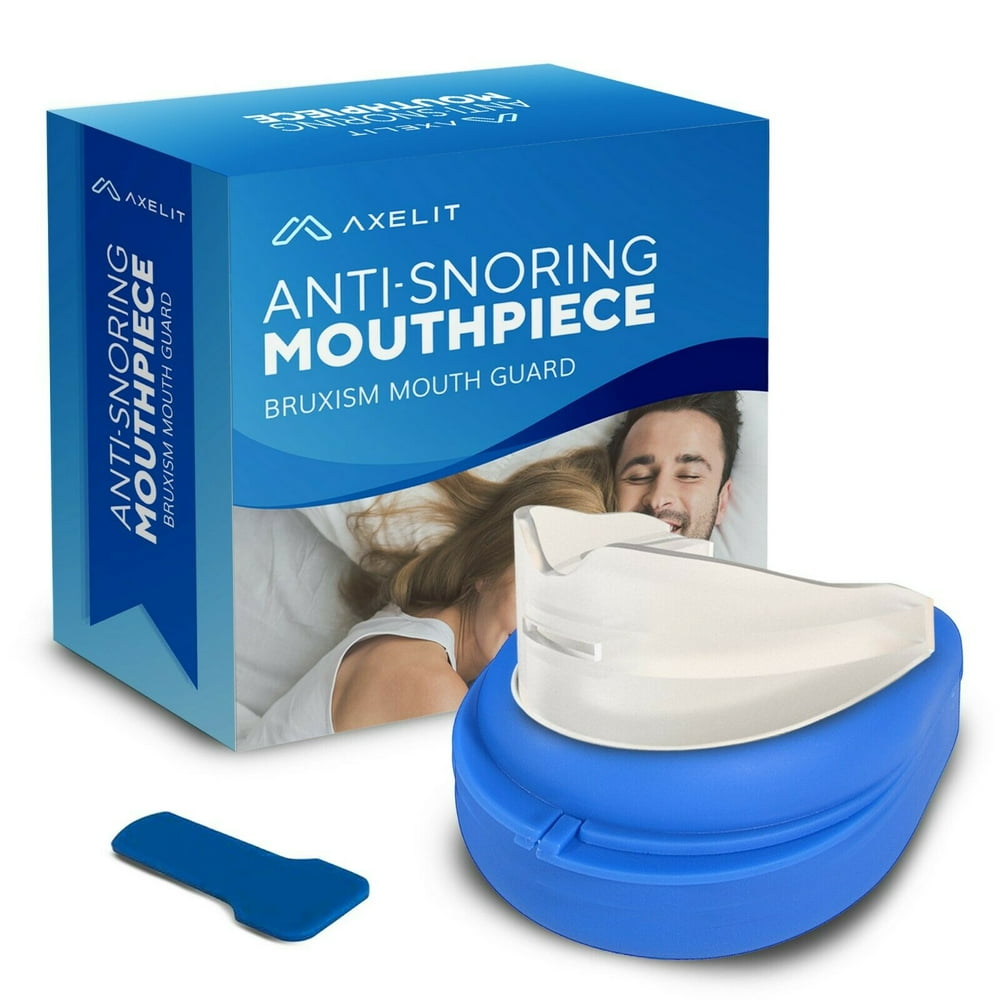 AXELIT Stop Snoring Mouthpiece Sleep Apnea Guard Bruxism Anti Snore
